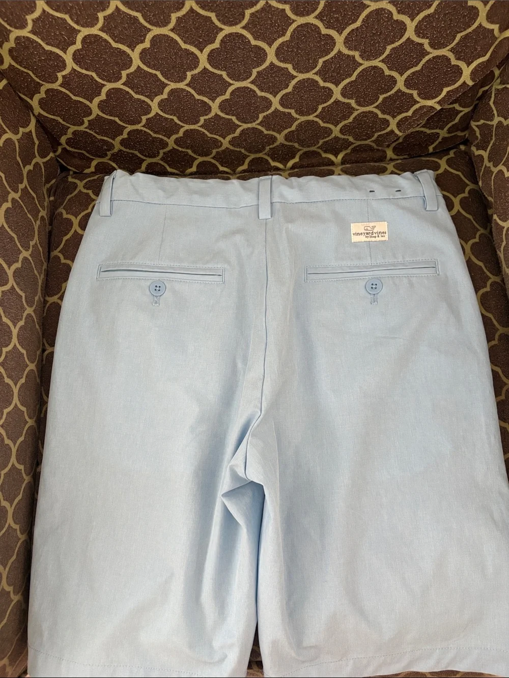 Vineyard Vines Pale Blue Men's Chino Shorts